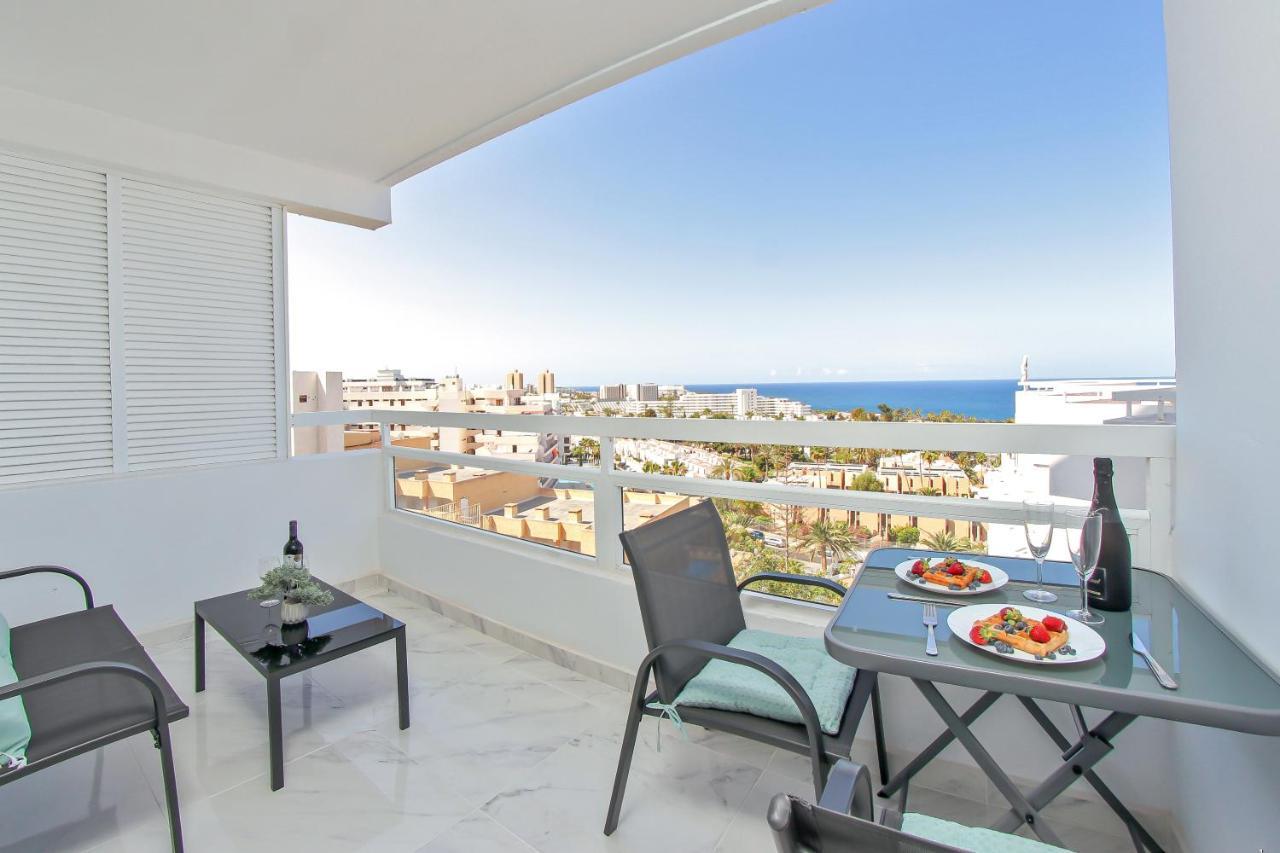 Modern Studio With A Sea View And Pool Access Ponderosa 801 Playa de las Americas  Exterior foto